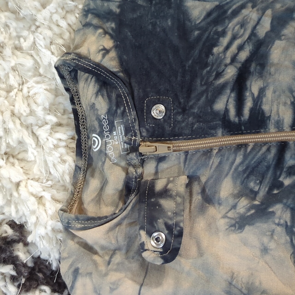 2 babybreez Black & Tan Tie Dye LUXIE® - Picture 5 of 8